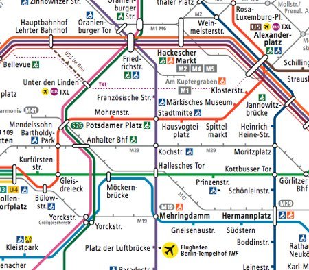 Berlin Transport Map