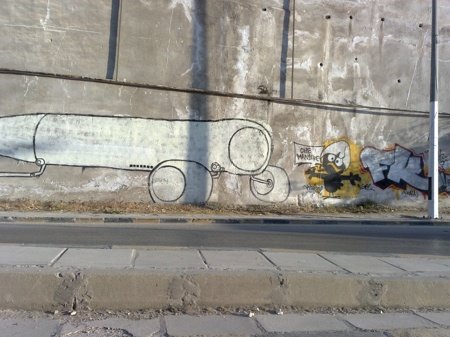 Graffiti on a Amman wall