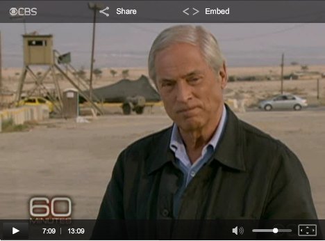 CBS 60 Minutes exposes Israel's settlers